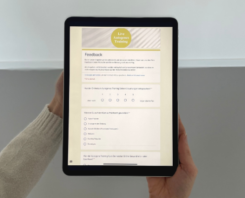 Autogenes Training Onlinekurs Rezension